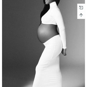 MomyKnows New Maternity 2 Piece Set